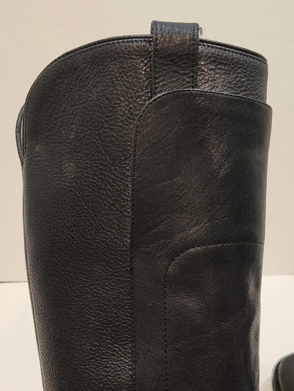 Frye Paige Black Leather Tall Riding Boots Women's Size 6.5 Equestrian